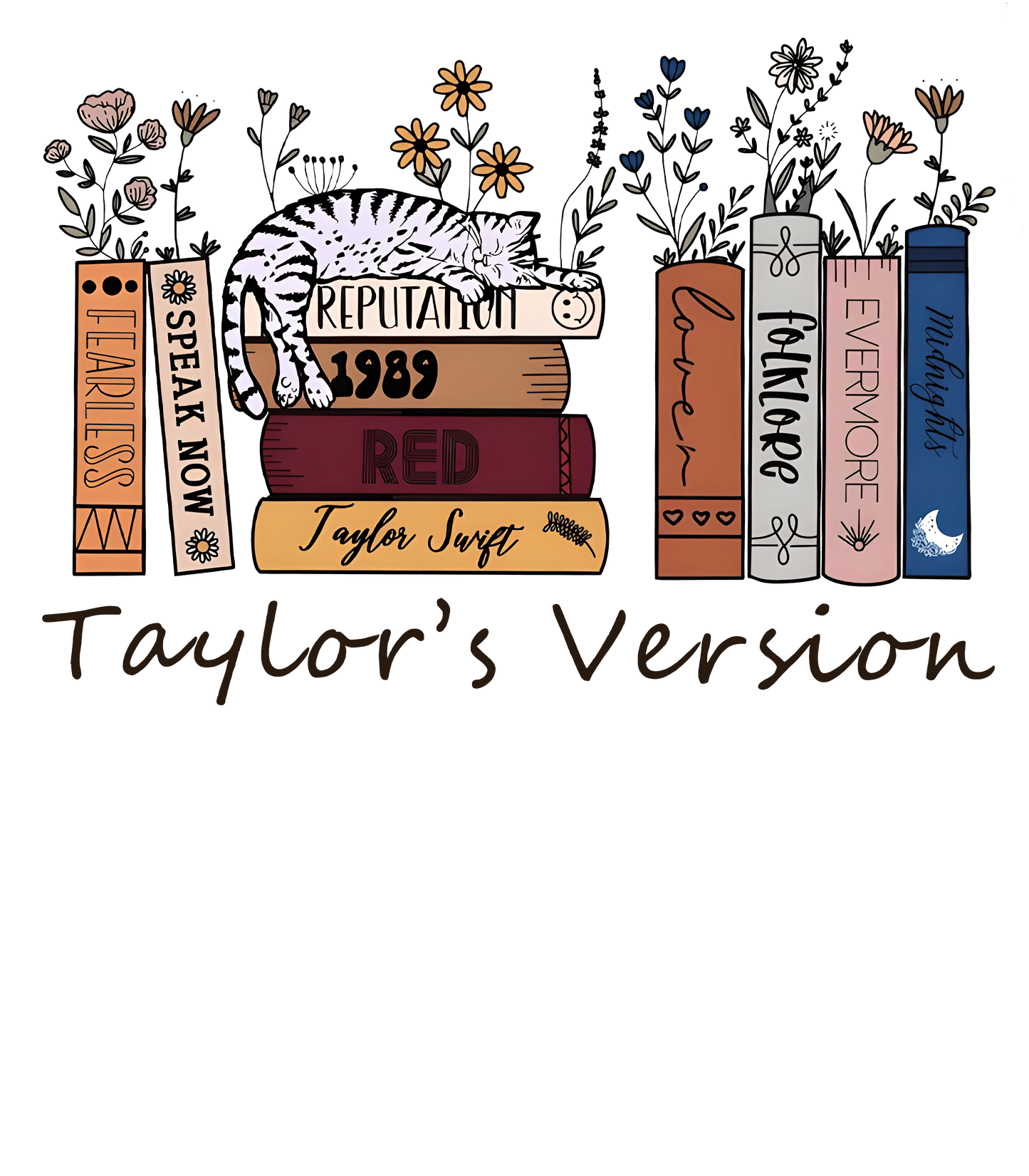 Taylor's Version Books Tee/Sweater