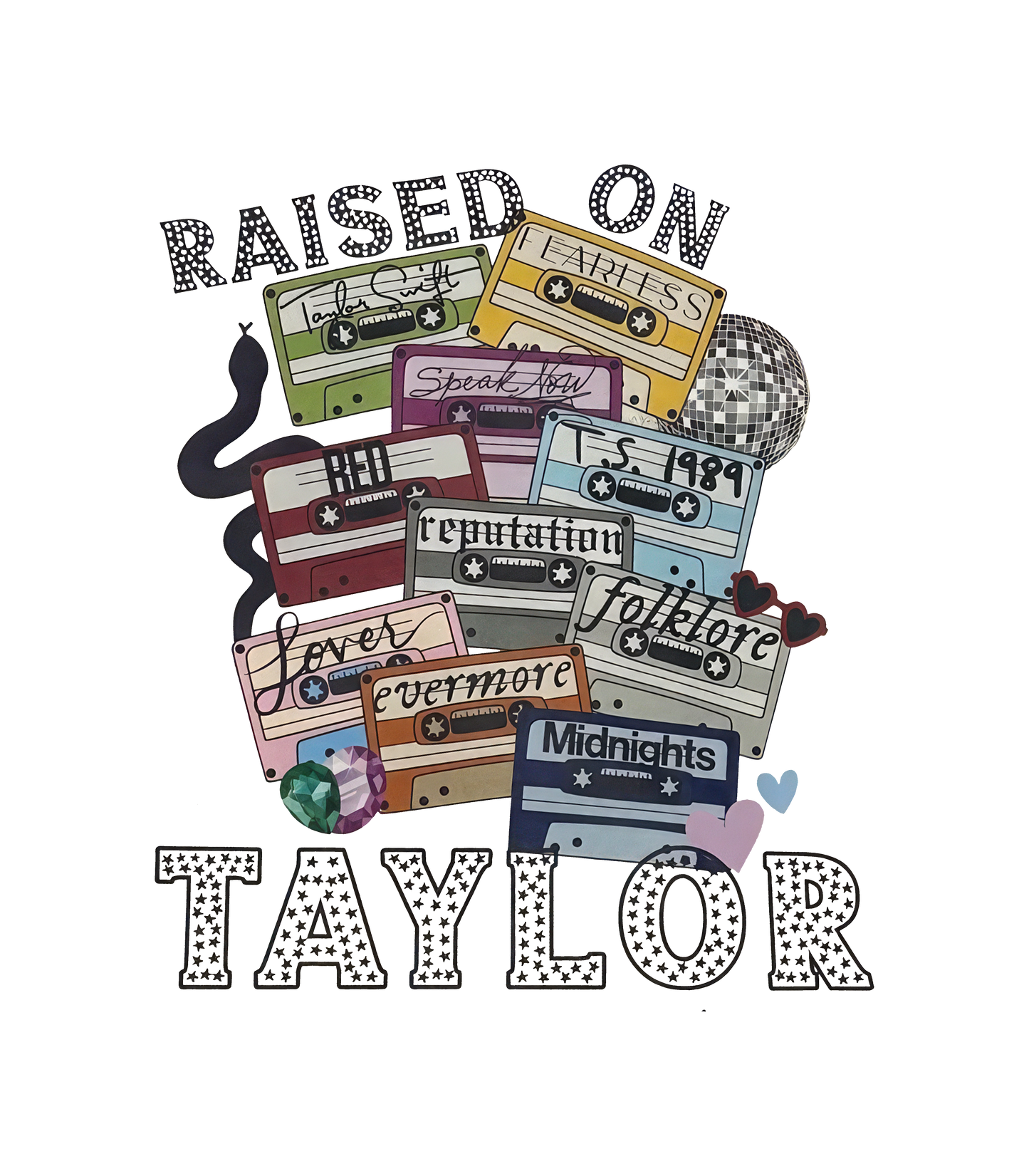 Raised on Taylor Tee/Sweater