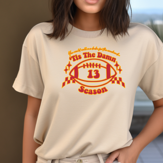 Tis' The Damn Season Lucky 13 Tee/Sweater