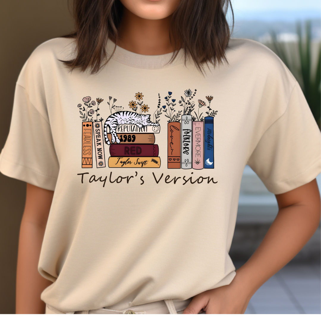 Taylor's Version Books Tee/Sweater