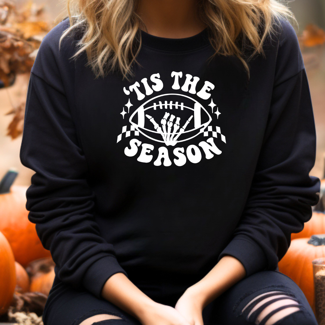 Tis' the Season Football Hand Tee/Sweater