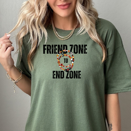 Friend Zone to End Zone Tee/Sweater